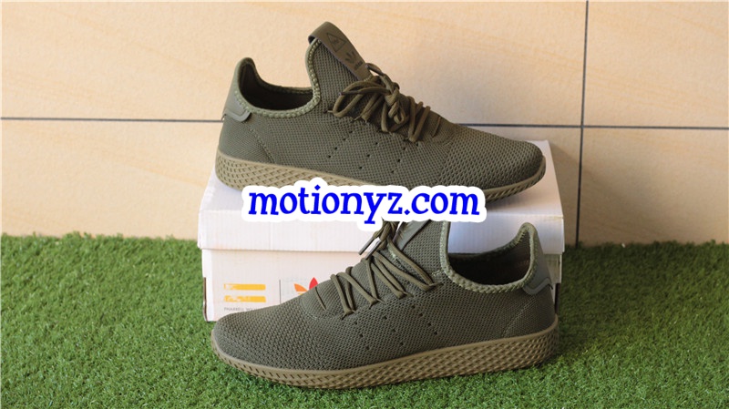 Adidas X Pharrell Williams Tennis Dark Green